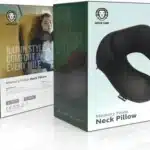 GREEN LION NECK PILLOW