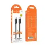 HOCO X115 FAST CHARGER 240W PD TYPE-C TO TYPE-C