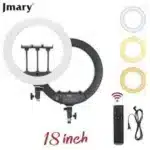 JMARY SELFIE FM-18R PHOTOGRAPHY MAKEUP STUDIO VLOG 18 INCH SELFIE LED RING LIGHT