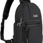 MOSISO Tactical Camera Backpack&Camera Sling Bag, DSLR/SLR/Mirrorless Camera Case Photography Camera Backpack with Tripod Holder&15-16 inch Laptop Compartment Compatible with Canon/Nikon/Sony, Black