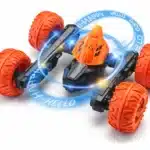 XF Monster RC STUNT CAR 4WD DOUBLE SIDED 360FLIP LED LIGHTS