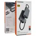 PORODO 7-in-1 Multi-Port USB-C Hub-4K HDMI-100W USB-C- PD FAST CHARGING