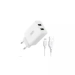 XO-L119(EU) 18W FAST WALL CHARGER WITH LIGHTNING CABLE