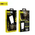 Ansys Mc-26 Ultra Slim 30w Fast Charger (usb-a + Usb-c)