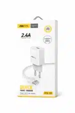 Ansys Quick Travel Charger 2.4a Lightning An-01