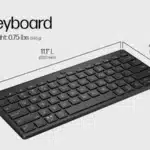 HP 350 Compact Multi-device Bluetooth Keyboard
