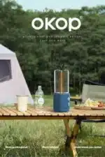 OKOP PORTABLE SPEAKER KP-816 - TF (MICRO SD) CARD- RGB NIGHT LIGHT