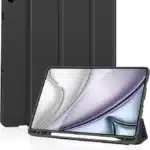 Samsung Galaxy Tab A11 - A9 Plus Tablet Case with Pencil Holder, Slim Smart Protective with Soft TPU Back, Auto Sleep/Wake Cover for Samsung Galaxy Tab A9+ 11