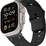 Sport Band for apple watch band 49mm 46mm 45mm 44mm 42mm(Series 3) Men,for apple watch strap Silicone wristband bracelet iwatch ultra 2 ultra Series 11 10 9 8 7 SE3 SE 6 5 4 3 Strap