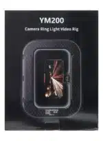 Ym200 Camera Ring Light Video Rig, 20w Power Output With A Rechargeable 8000mah