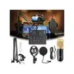 Professional Recording Microphone Stand Set-adjustable Boom Arm-kit For Podcast & Streaming - Image 2