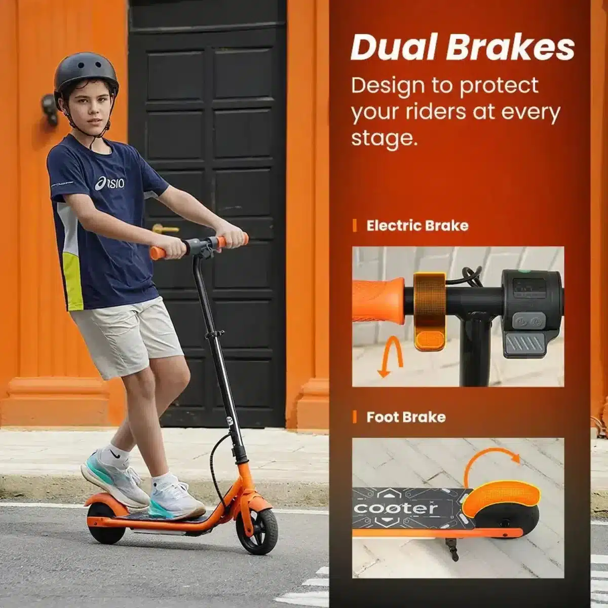 lenzod electric  kids' scooter - Image 2