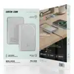 green lion power bank MALAGA 10000mah 15w wireless charging magsafe compatibile - Image 3