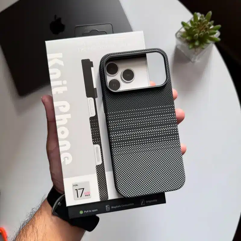PITAKA knit phone case carbon fiber texture - Image 10