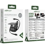 Acefast J3 Multifunctional Travel Set With Retractable Charging Data Cable - Image 4