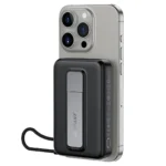 ACEFAST M24 22.5W power bank 10000mAh with magnetic wireless charging, cable and stand. - Image 5