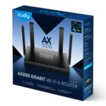 Cudy - AX3000 Gigabit Wi-Fi 6 Mesh Router | WR3000 - Image 2