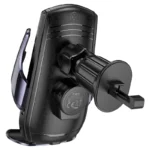 Hoco -CA202 Plus Enlightener, wireless charging in-car phone holder, 5W / 7.5W / 10W / 15W output, 4.5 – 7 inches mobile phones, 200mAh battery, automatic clamping, for air outlet - Image 4