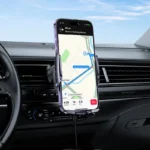 Hoco -CA202 Plus Enlightener, wireless charging in-car phone holder, 5W / 7.5W / 10W / 15W output, 4.5 – 7 inches mobile phones, 200mAh battery, automatic clamping, for air outlet - Image 7