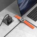 Hoco CW66 is a 2-in-1 charging cable featuring a USB Type-C connector and a built-in magnetic wireless charging module for the Apple Watch - Image 5