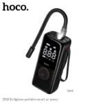 HOCO ZP18 Enlighten Portable Smart Air Pump With Trachea Black - Image 3