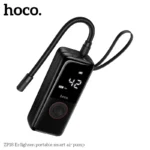 HOCO ZP18 Enlighten Portable Smart Air Pump With Trachea Black
