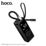 HOCO ZP18 Enlighten Portable Smart Air Pump With Trachea Black - Image 7