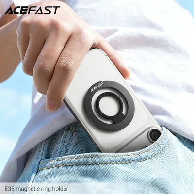Acefast E35 Magnetic Phone Ring Holder – Ultra-Slim & Secure Grip - Image 5