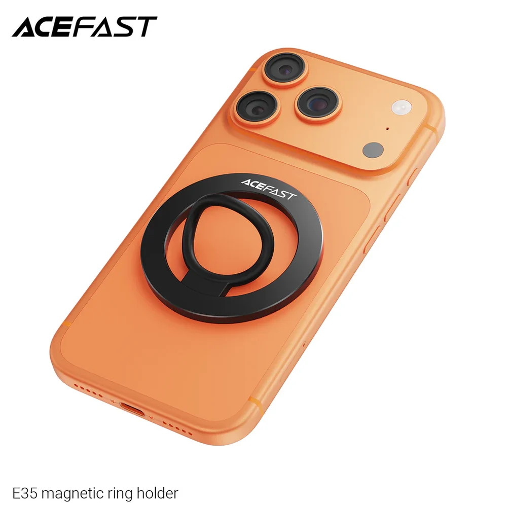Acefast E35 Magnetic Phone Ring Holder – Ultra-Slim & Secure Grip - Image 4