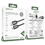acefast fast charging data cable usb a to usb c c20-04 - Image 4