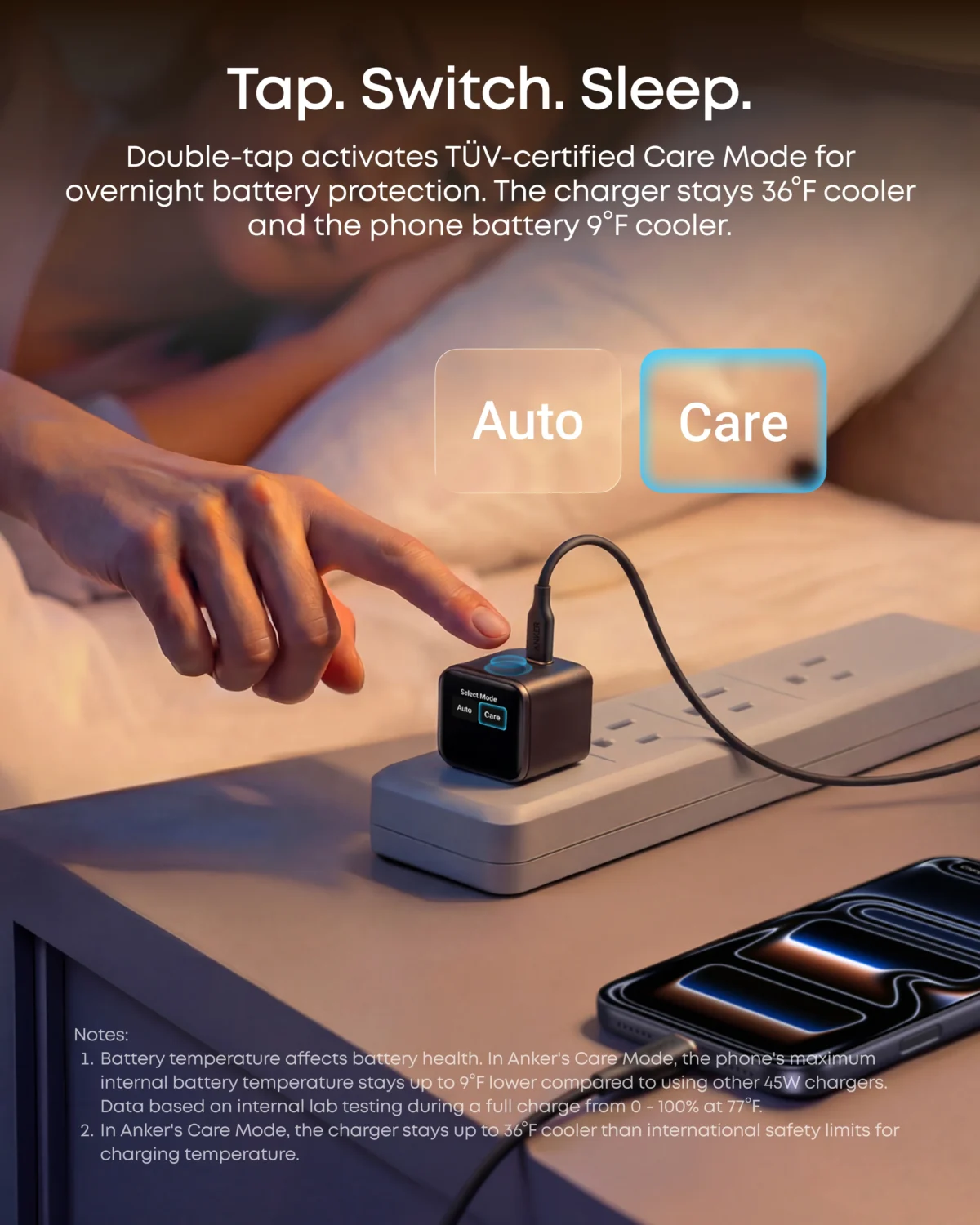 Anker Nano Charger (45W, Smart Display, 180° Foldable) - Image 6