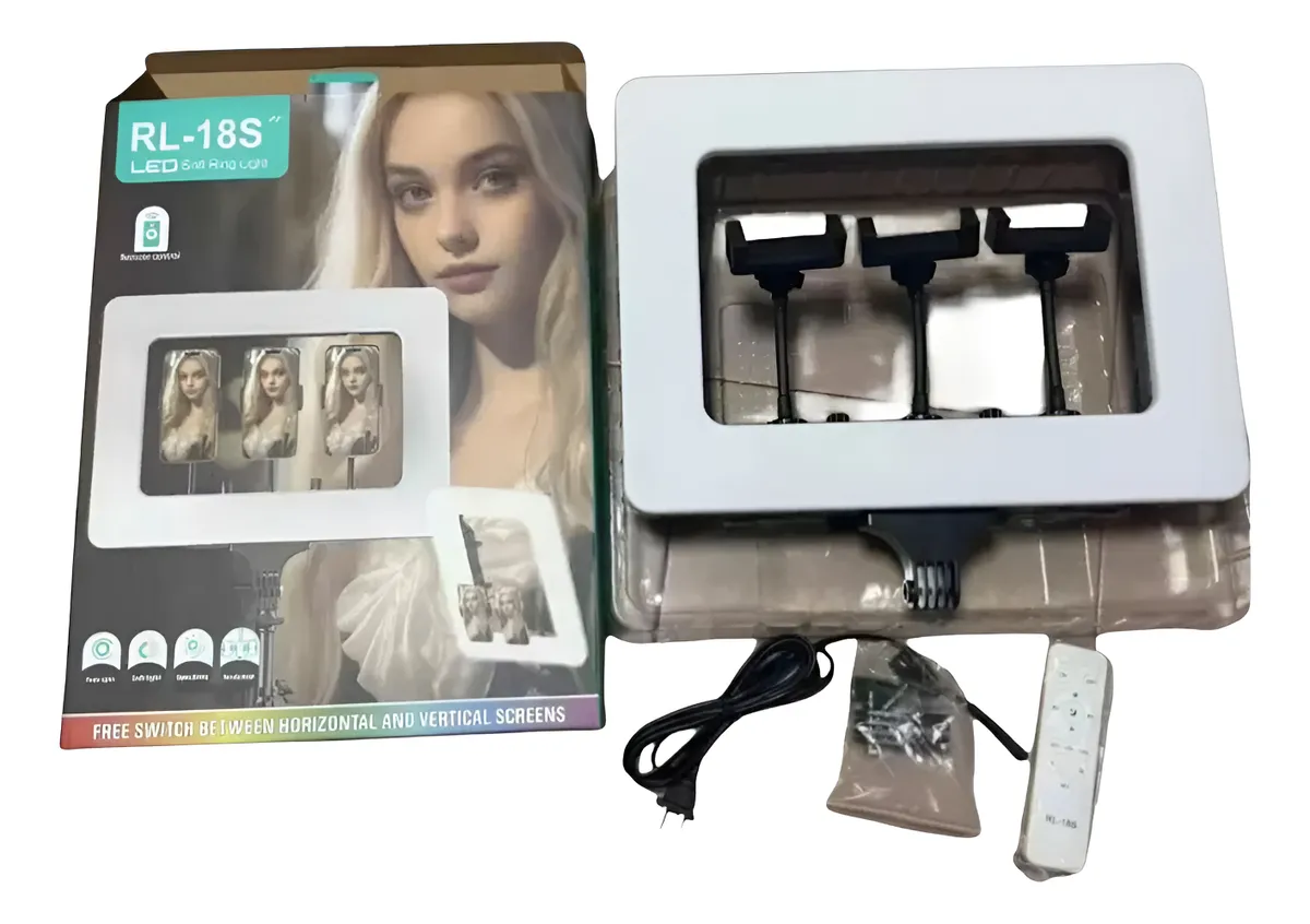 RL-18 LED soft ring light - 18inch professional lightning kit - Image 2