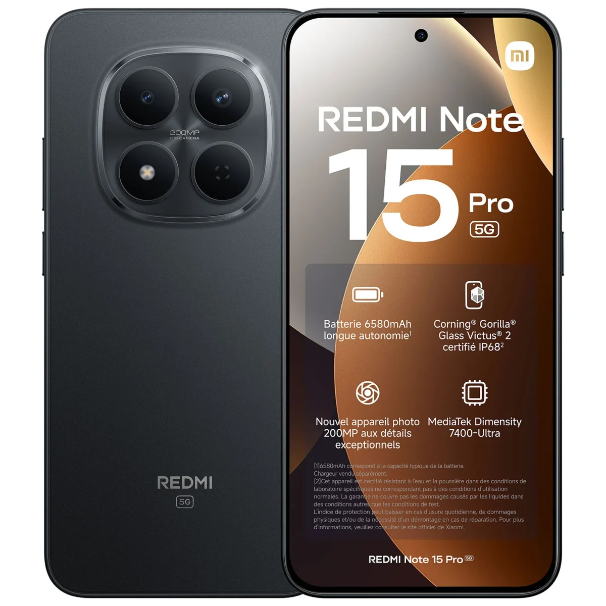 xiaomi redmi 15 pro 5G 8+8RAM 256 GB ROM-e sim - Image 3